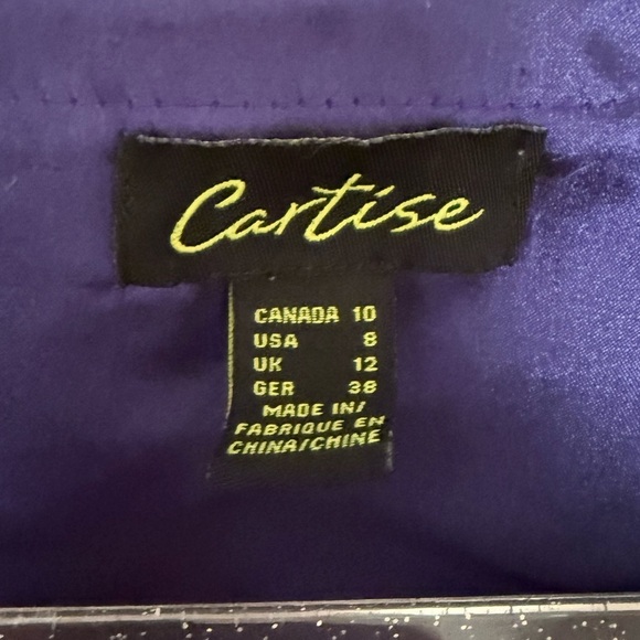 Cartise 10 Elegant Blue Dress - Picture 4 of 6